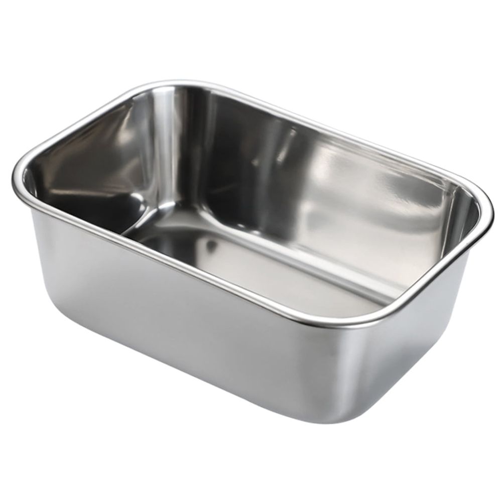 Wear Resistant Stainless Steel Multi Purpose Food Plate for Dinner and Appetizer Serving image 4