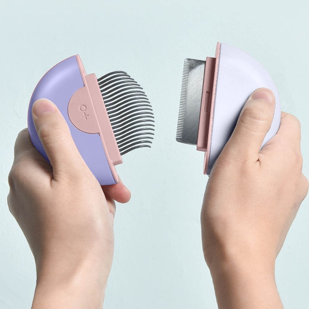 Cat Comb Set Portable 2 In 1 Cat Hair Removal Comb Pet Grooming & Shedding Brush Pet… image 4