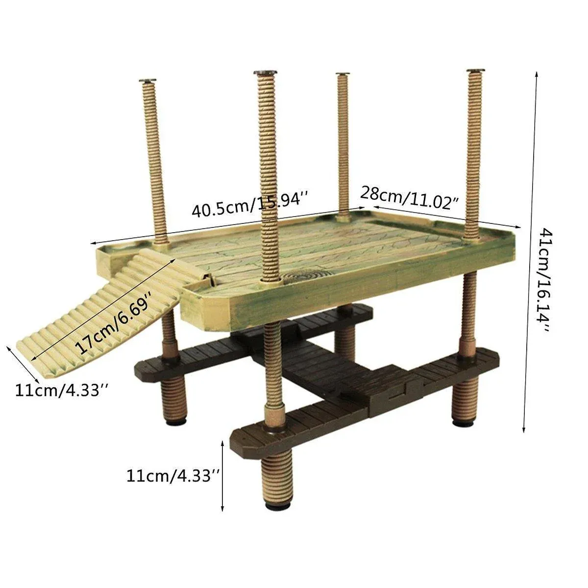 Durable Turtle Dock for Aquatic Turtles and Reptiles image 3