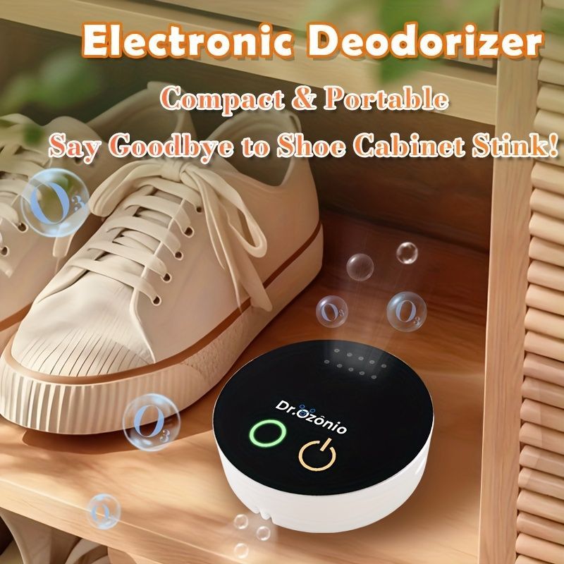 Pet Odor Eliminator Portable Air Freshener Cat Litter Box Deodorizer Dog Smell - White… image 11