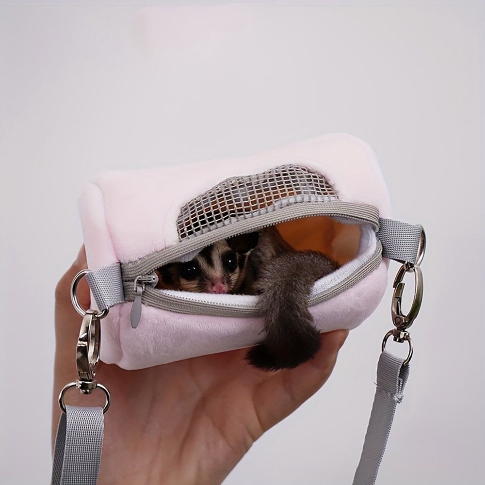 Portable Breathable Mesh Small Animal Travel Backpack for Hamsters image 5