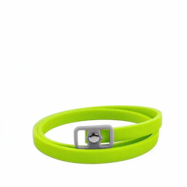 Green 48cm Cat Tin Collar with Buckle Fastening: 8-Month Flea