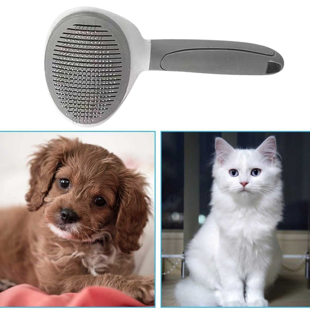 Self-Cleaning Grooming Brush for Dogs and Cats image 2