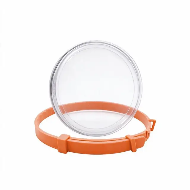 Orange Feline Mosquito Repelling Neckband 38cm 30g Tin Case 8 Month Tick Shield Water…