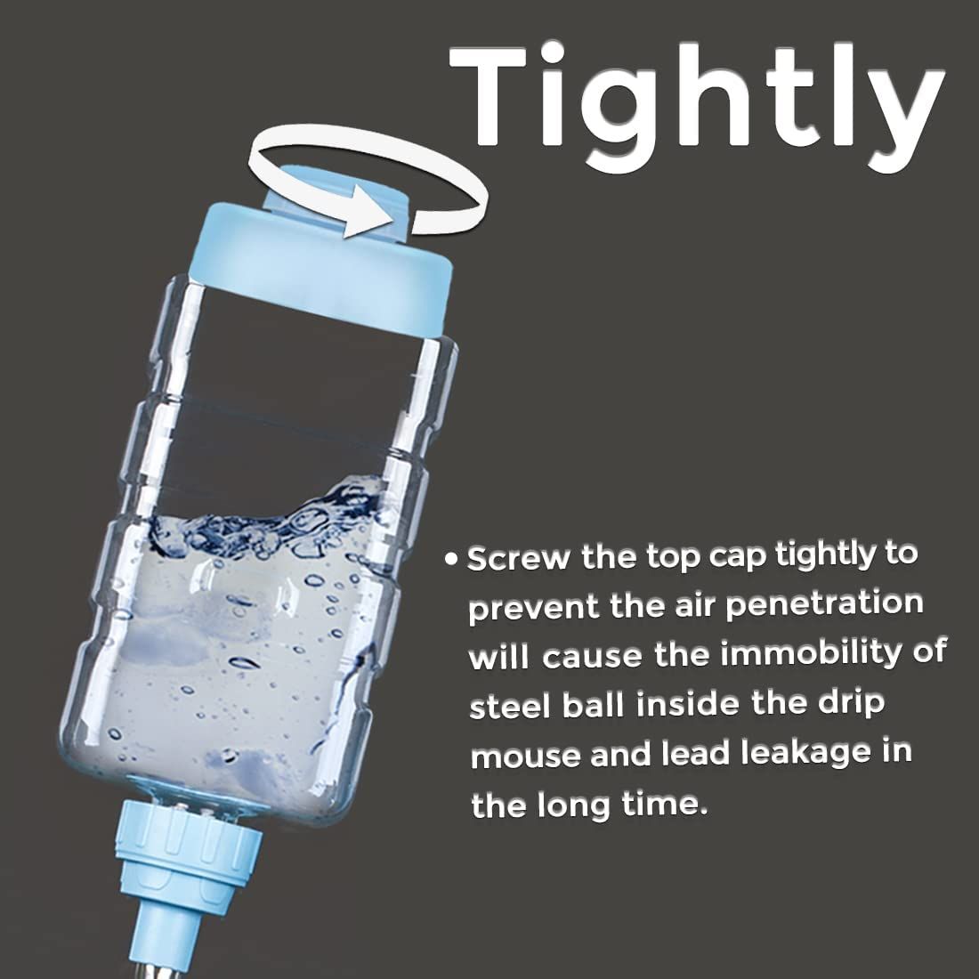 Dog Water Dispenser for Cage Leakproof Crate Auto Feeding Water Bottle for Dogs &… image 4