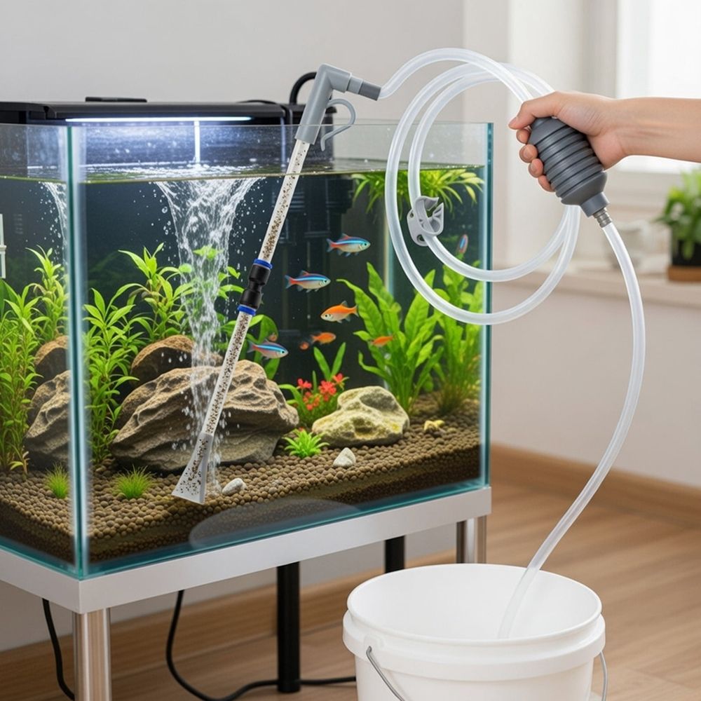 Large Aquarium Siphon Vacuum