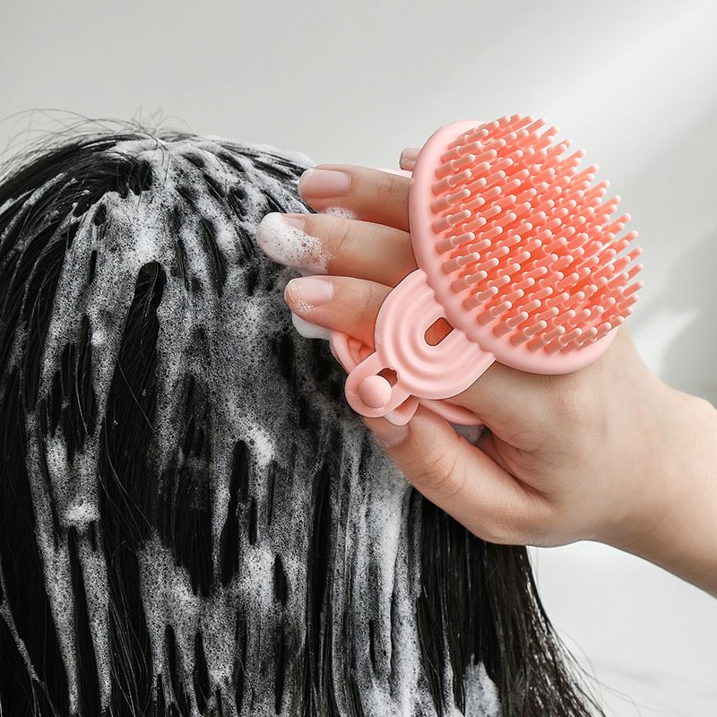 Silicone Washing Head Brush Scalp Massager Shampoo Brush Hair Scalp Scrubber for Hairs… image 2