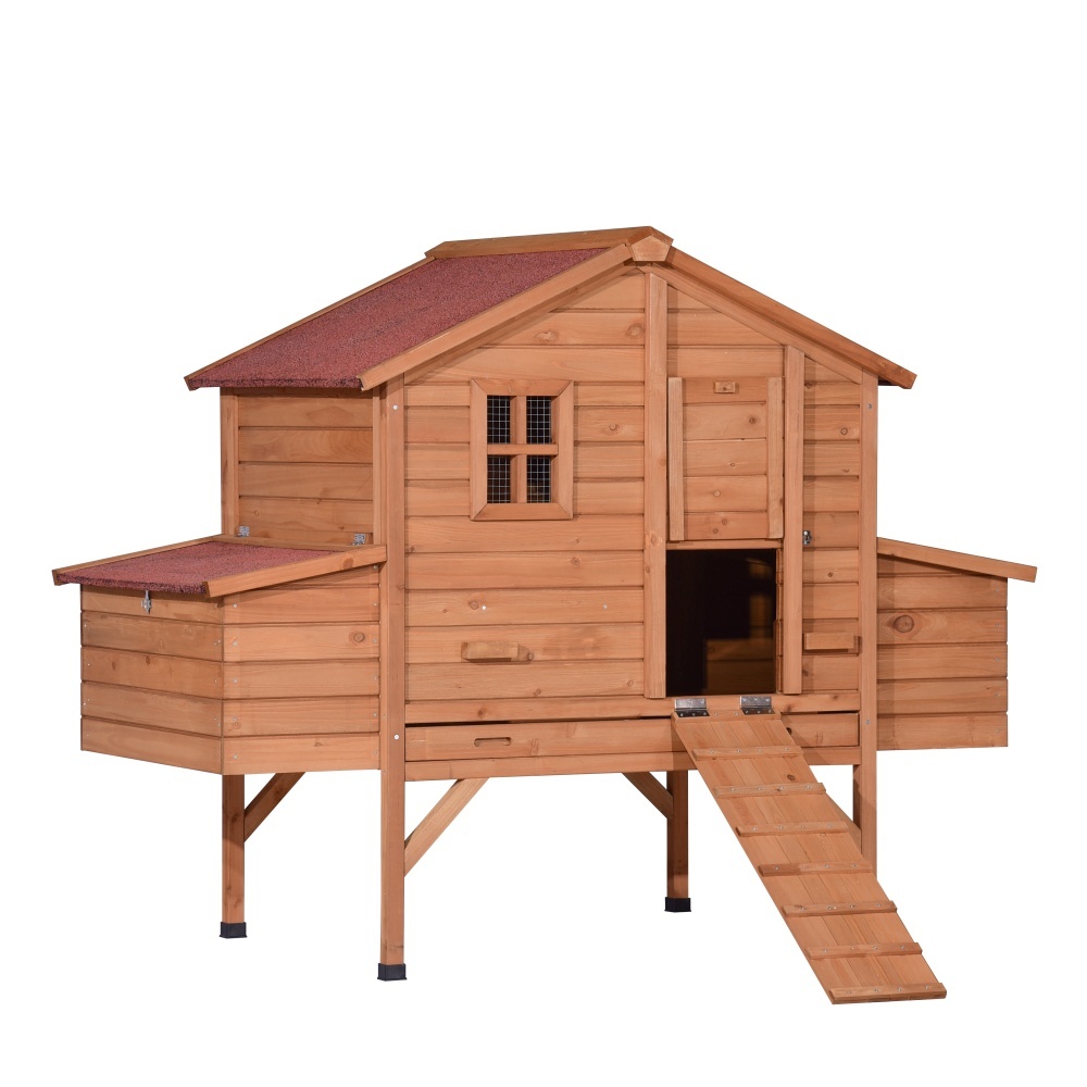 YES4PETS XXL Chicken Coop Rabbit Hutch Cage Hen Chook House image 5
