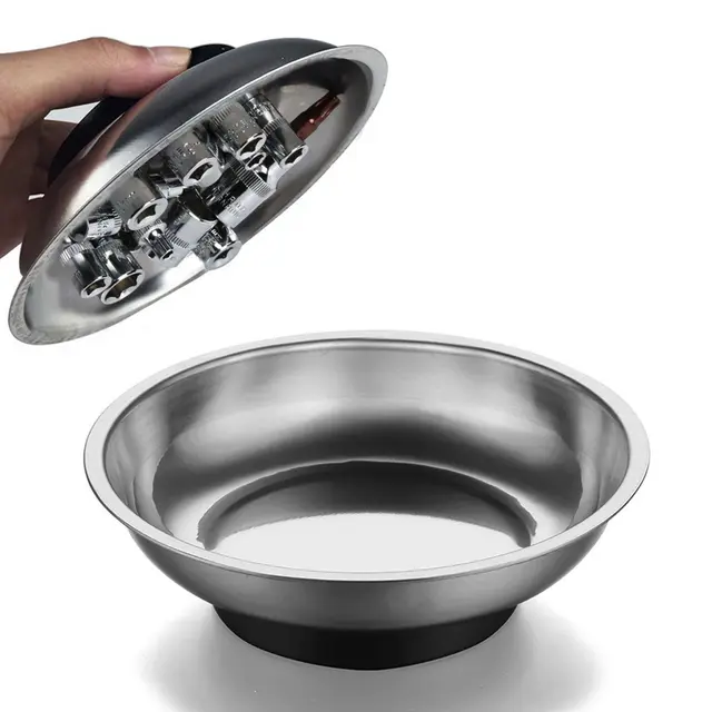 4" Magnetic Bowl Round Magnetic Tray Dish