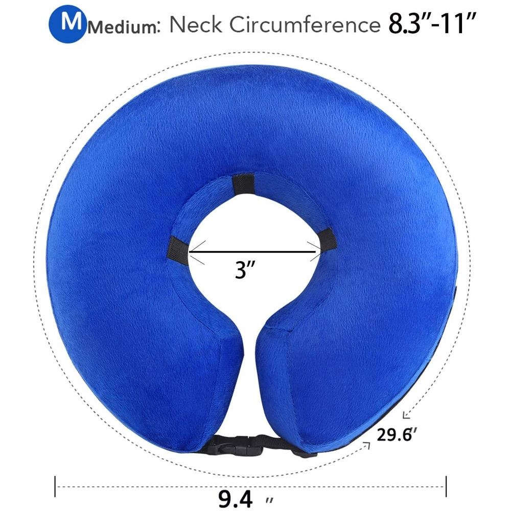 Protective Inflatable Cone Collar for Dogs and Cats image 3