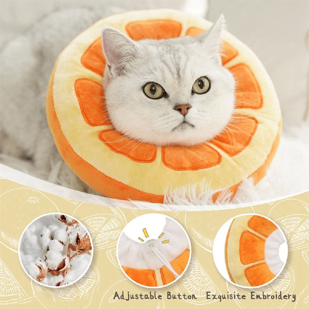 Adjustable Cone Collar Soft, Orange image 4