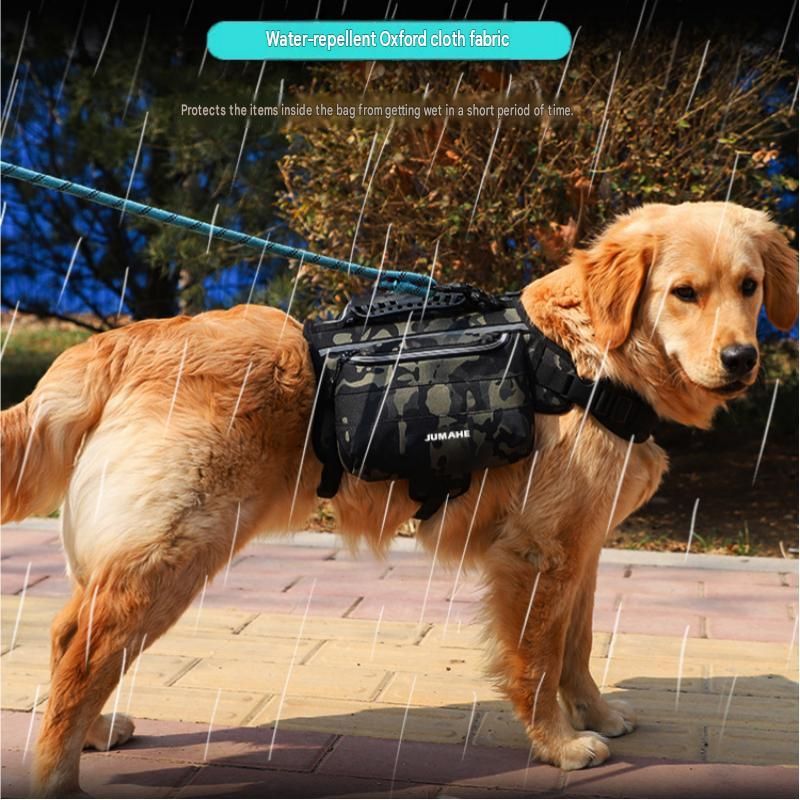 Camouflage color Dog Backpack Harness for Medium to Large Dogs - Tactical Vest with… image 4