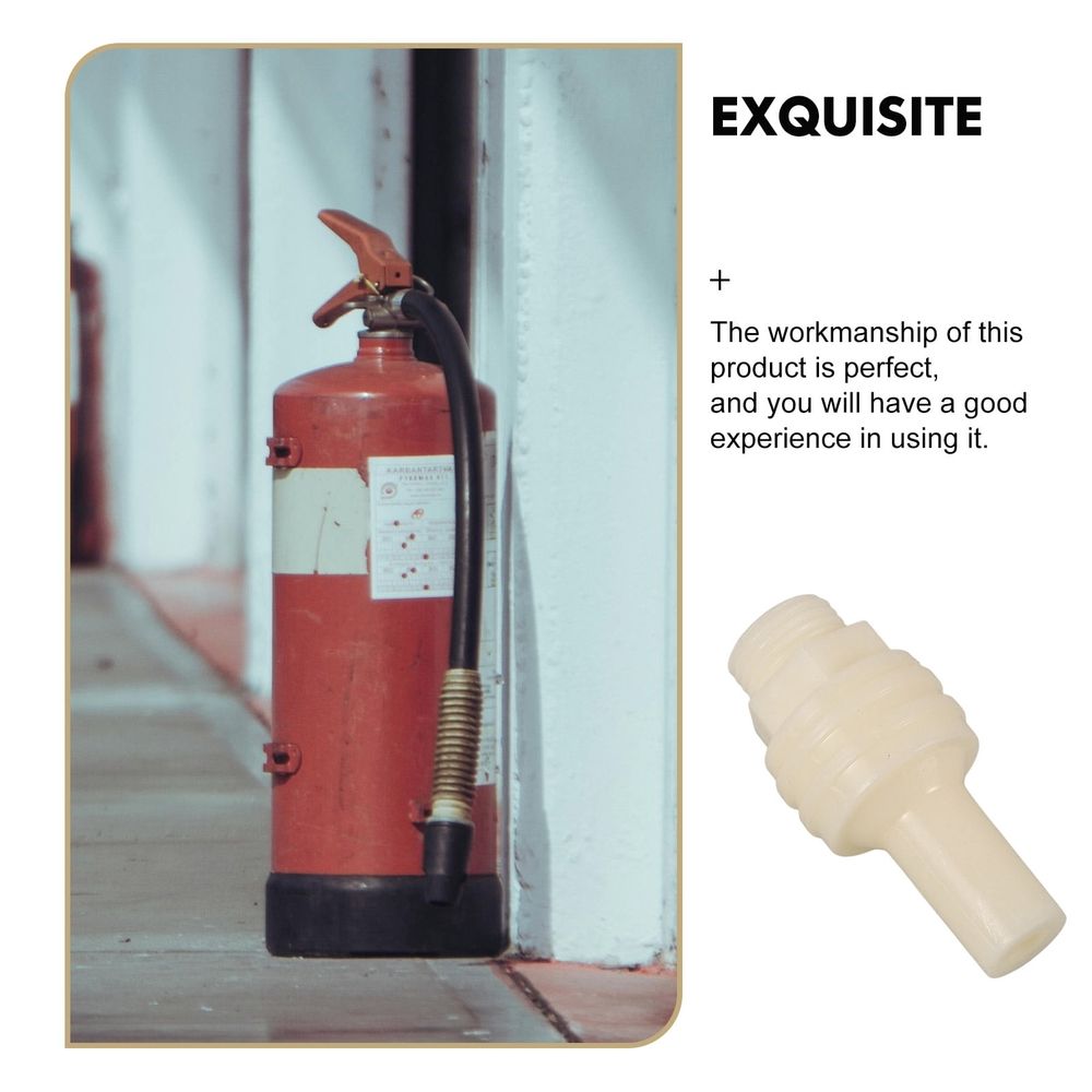 6Pcs Replacement Fire Extinguisher Nozzles Metal Wide Mouth Design for Daily Use Light… image 2