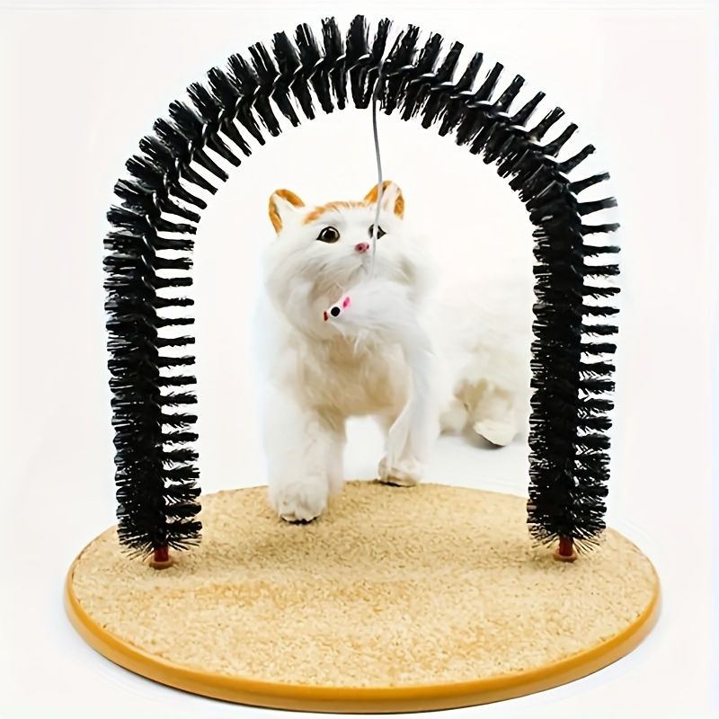 Cat grooming and scratching toys that cats can't resist - Cat Arch Self-Groomer… image 8