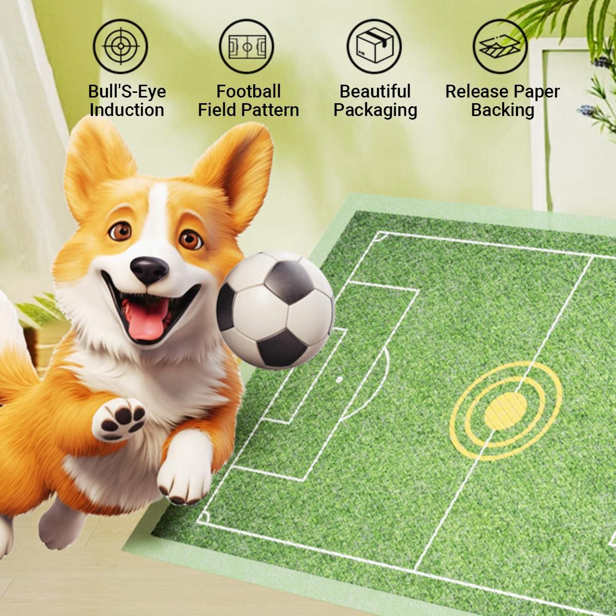 Pet Urinal Pads for Dogs Bullseye Diaper Pads Leakproof Pet Training Pads Dogs - L-15PCS image 5