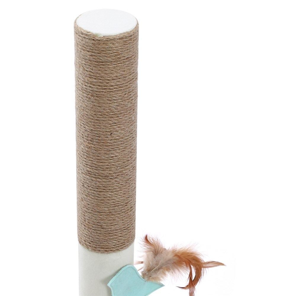 89 cm Cat Kitten Single Scratching Post with Toy image 3