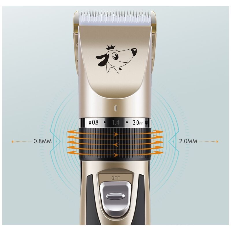 Professional Dog Clippers for Long Thick Hair Rechargeable Electric Clipper Set for… image 2