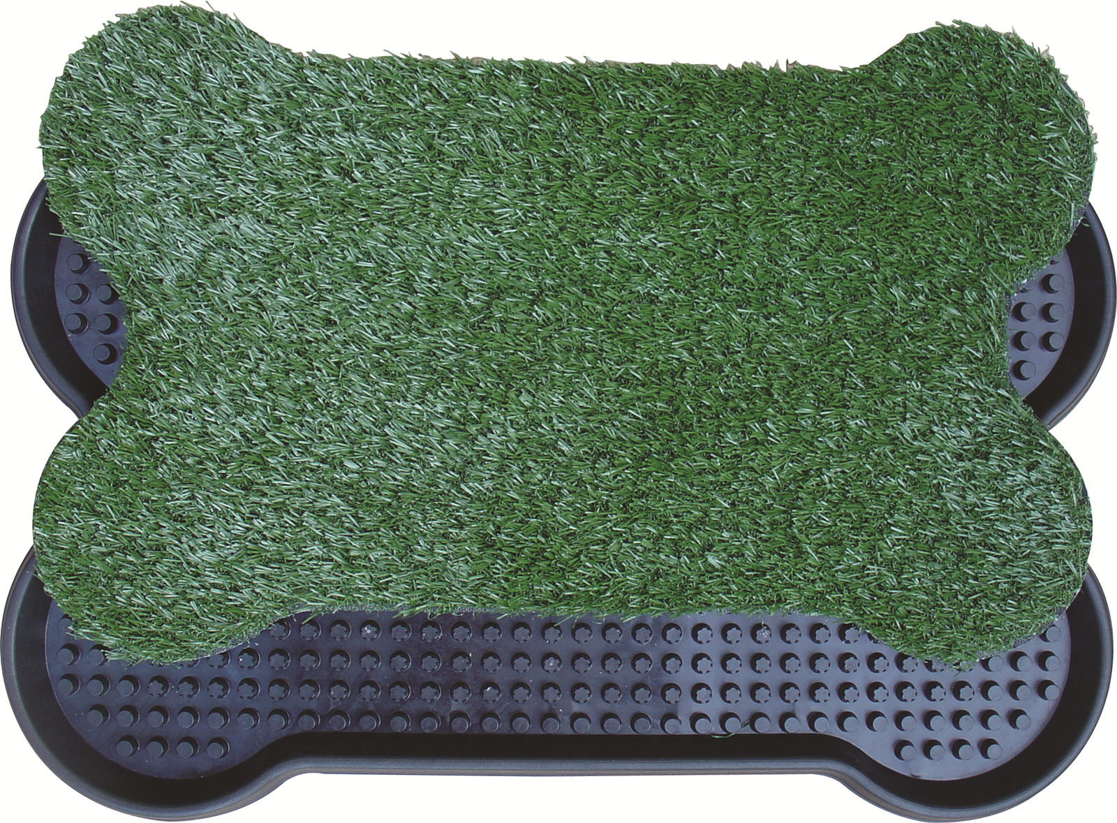 YES4PETS Dog Puppy Toilet Grass Potty Training Mat Loo Pad Bone Shape Indoor with 2… image 4