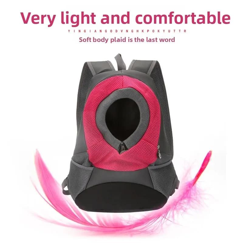 Ventilated Small Pet Carrier Backpack – Hands-Free Nylon Travel Bag with Adjustable… image 5