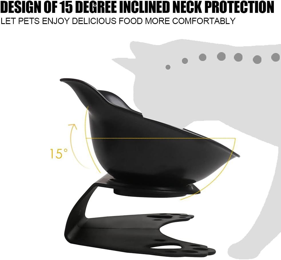 Elevated Cat Bowls Double Cat Dog Bowls image 3