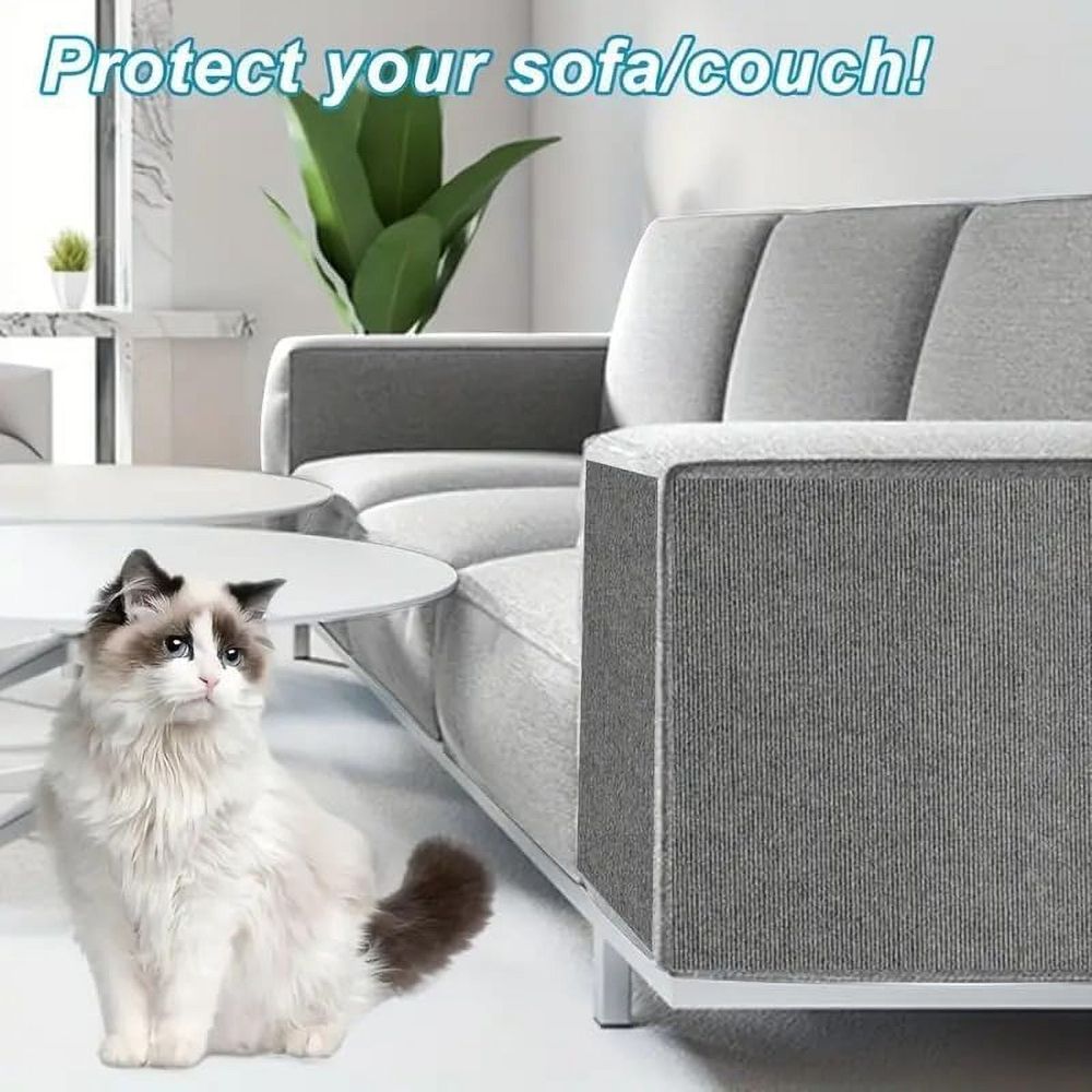 Cat Scratch Furniture Protector, Black image 2