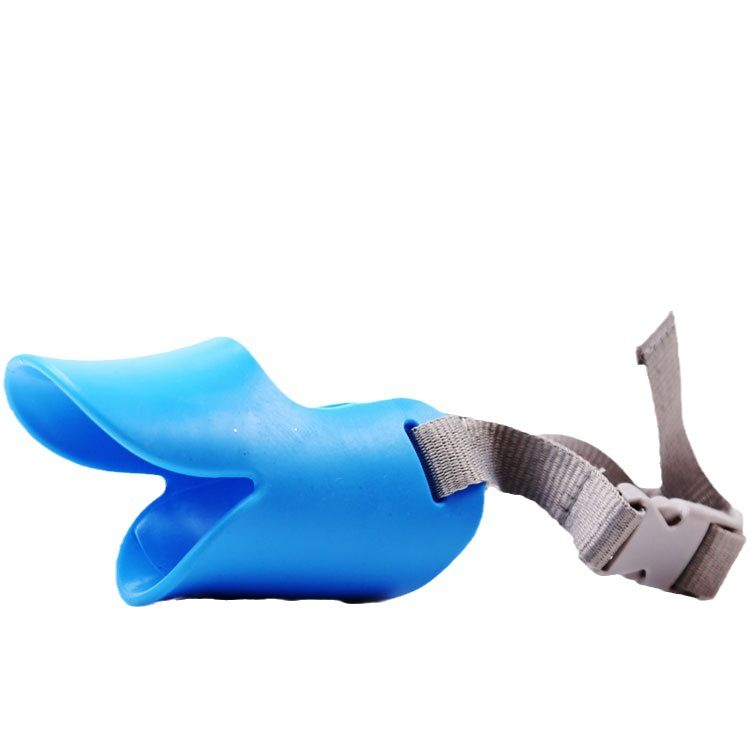 Plastic Dog Anti Bite Duck Mask Cardboard packaging-anti-dog bite cover Pink S image 6