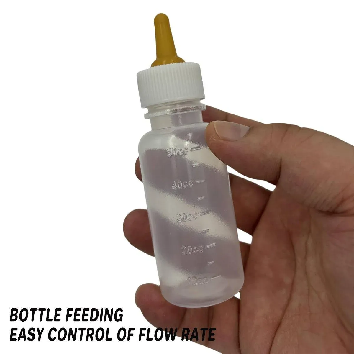 Kitten Feeding Bottle with Syringe Dispenser for Young Pets and Small Animals image 12
