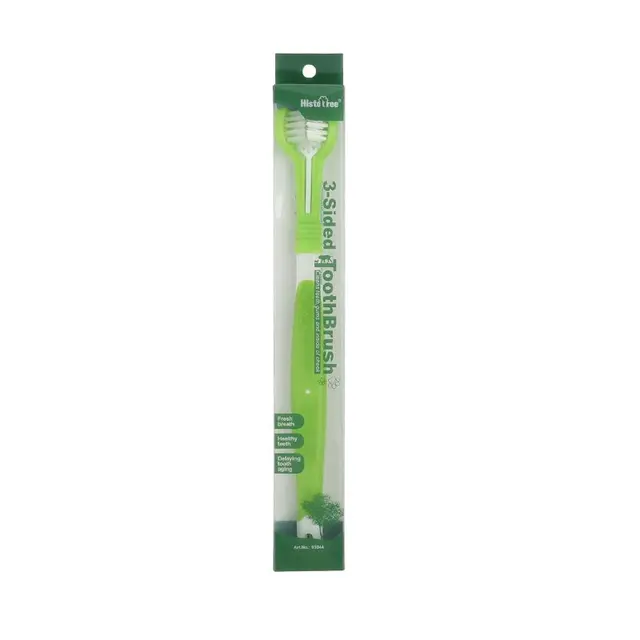 Pet Toothbrush, Cat and Dog Oral Cleaning - Green