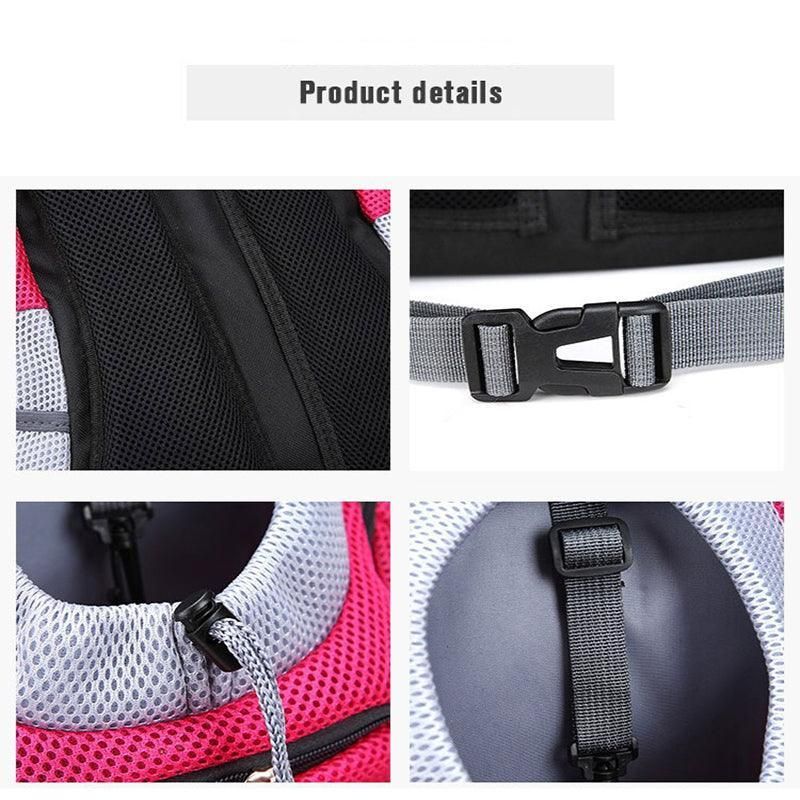 L Size Puppy Travel Mesh Pet Dog Carrier Backpack Front Travel Portable Shoulder Bag… image 9