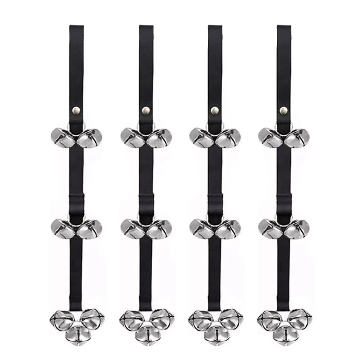 4PCS Pet Training Doorbell Rope Cat Teaser Toy Bell Interactive Play Rope Bell image 2