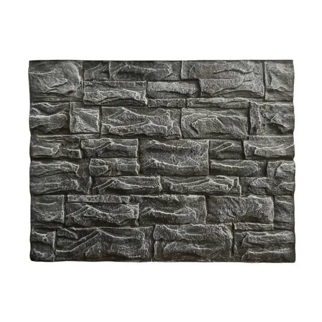 Pet Reptile Tank Board 3D Foam Backgrounds and Habitat Decoration 9 Styles - B