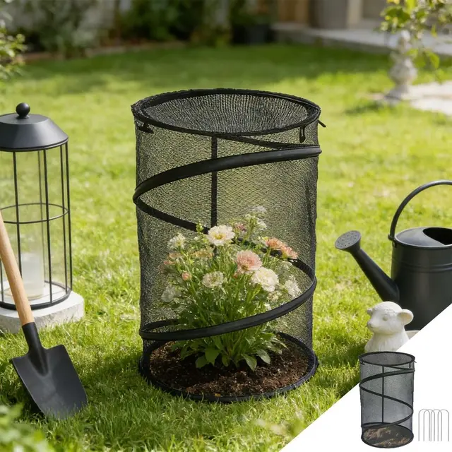 Plants Protection Mesh Cage - PopUp Garden Netting Cover for Vegetables Flowers and…