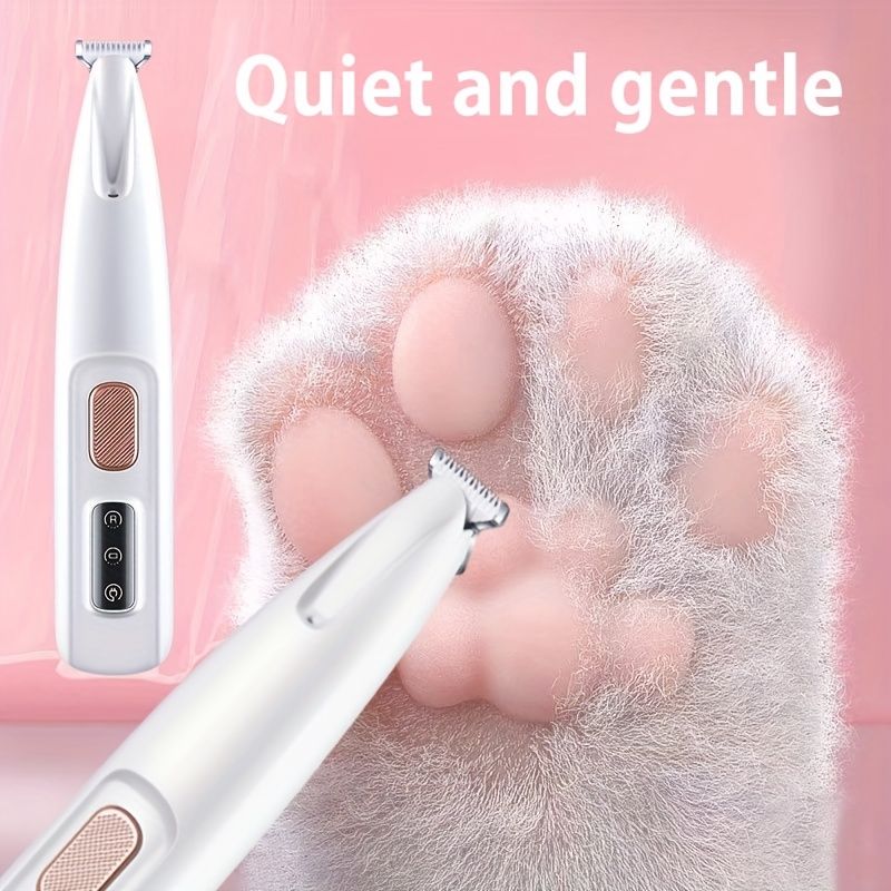 Low-Noise Pet Clipper for Dogs & Cats: Quiet Design to Reduce Stress