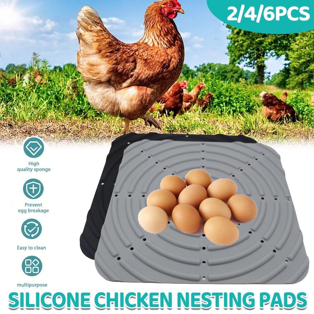 Washable Silicone Nesting Box Bedding Reusable Under Bedding for Chicken Coop… image 2