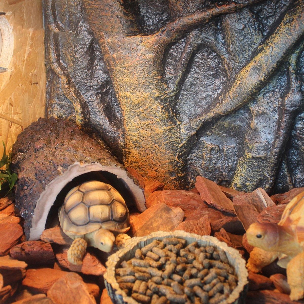Pet Reptile Tank Board 3D Foam Backgrounds and Habitat Decoration 9 Styles - B image 5