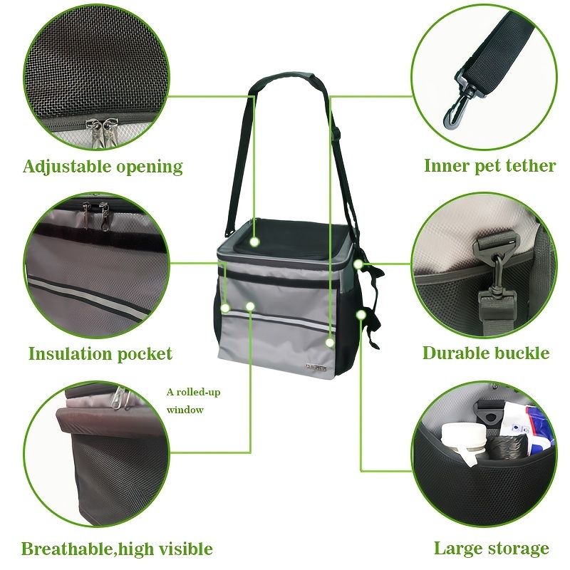 bicycle dog carrier front mounted dog carrier image 5