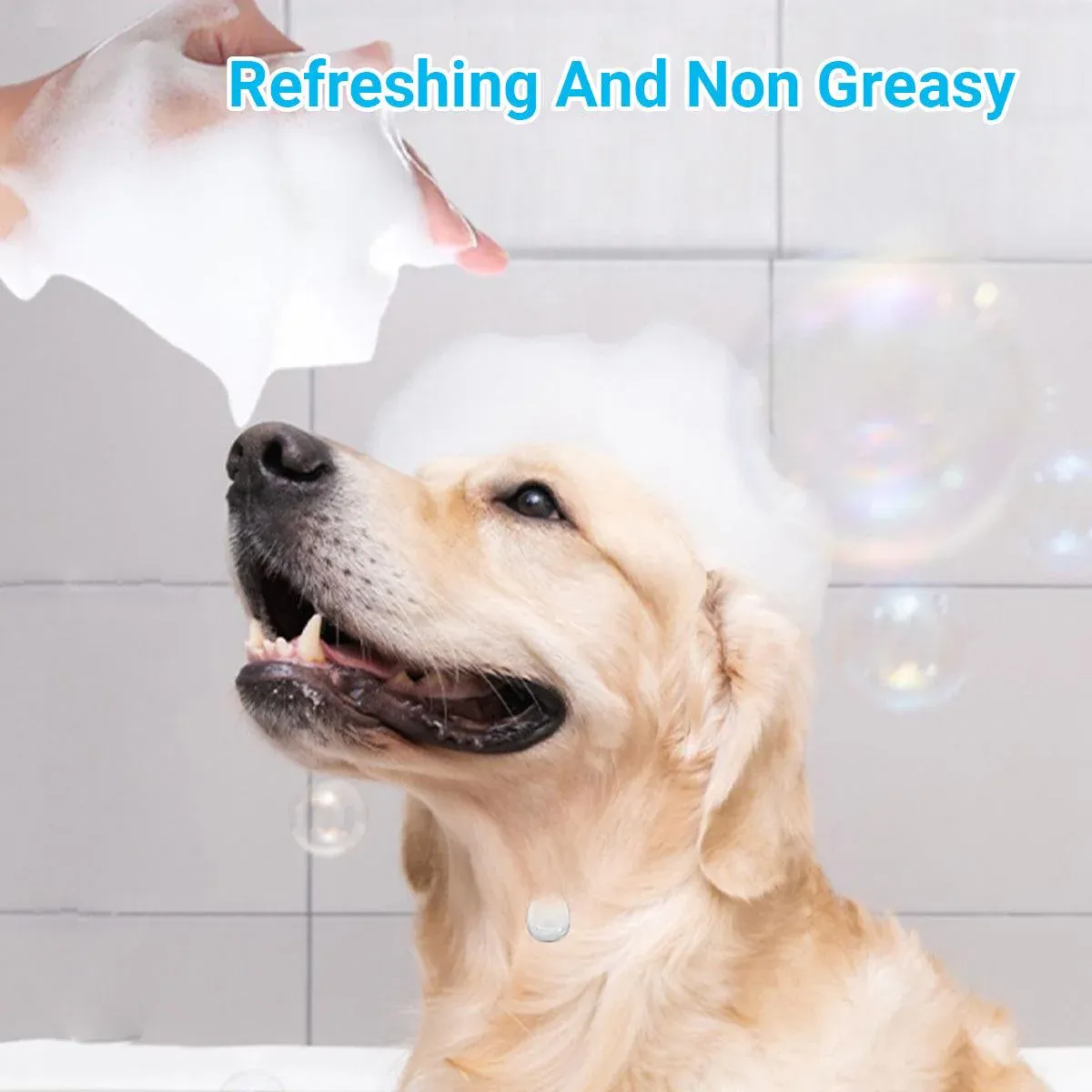 500ml Pet Leave In Dry Cleaning Foam No Rinse Bath Wash for Dogs and Cats image 5