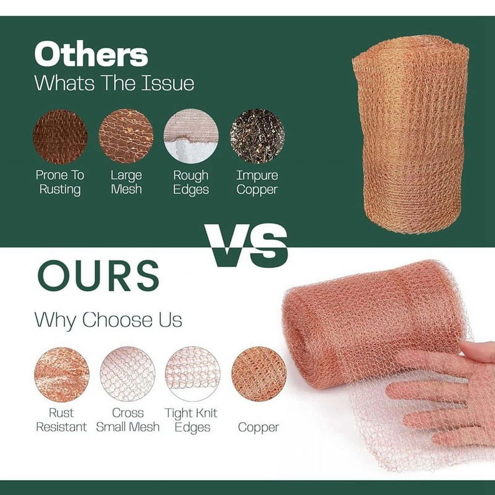 Copper Mesh Rodent Control Kit image 3