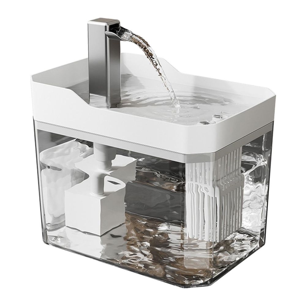 Cat Water Fountain 1500ml Large Capacity Silent Circulating Smart Automatic Dispenser… image 2