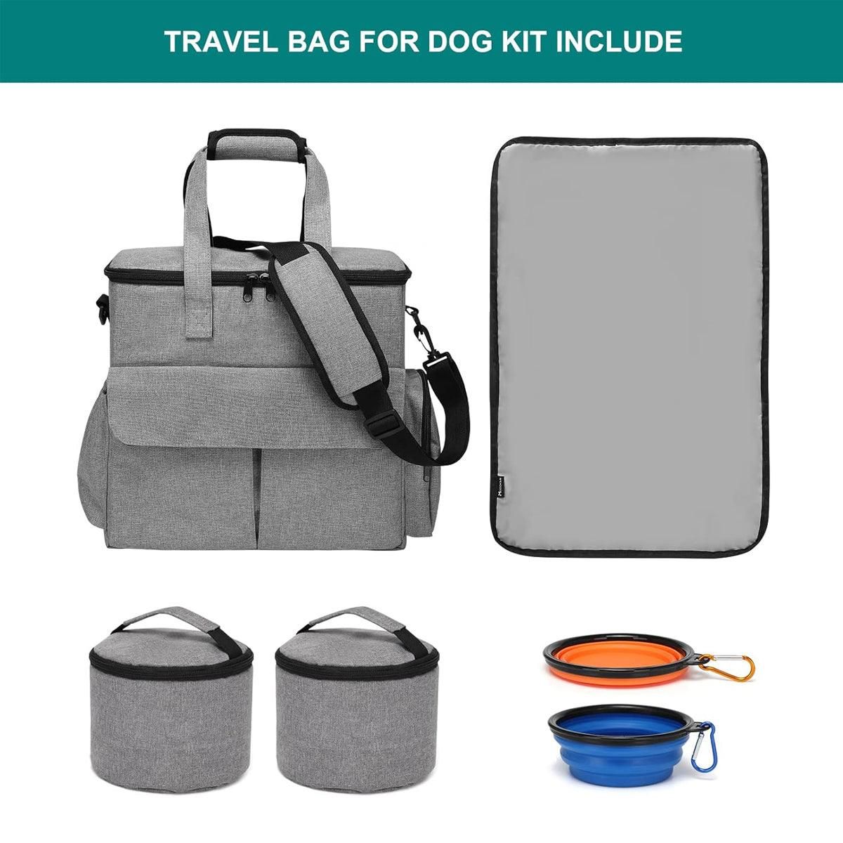 6PCS Pet Travel Outing Backpack Large Capacity Folding Storage Multifunctional image 8