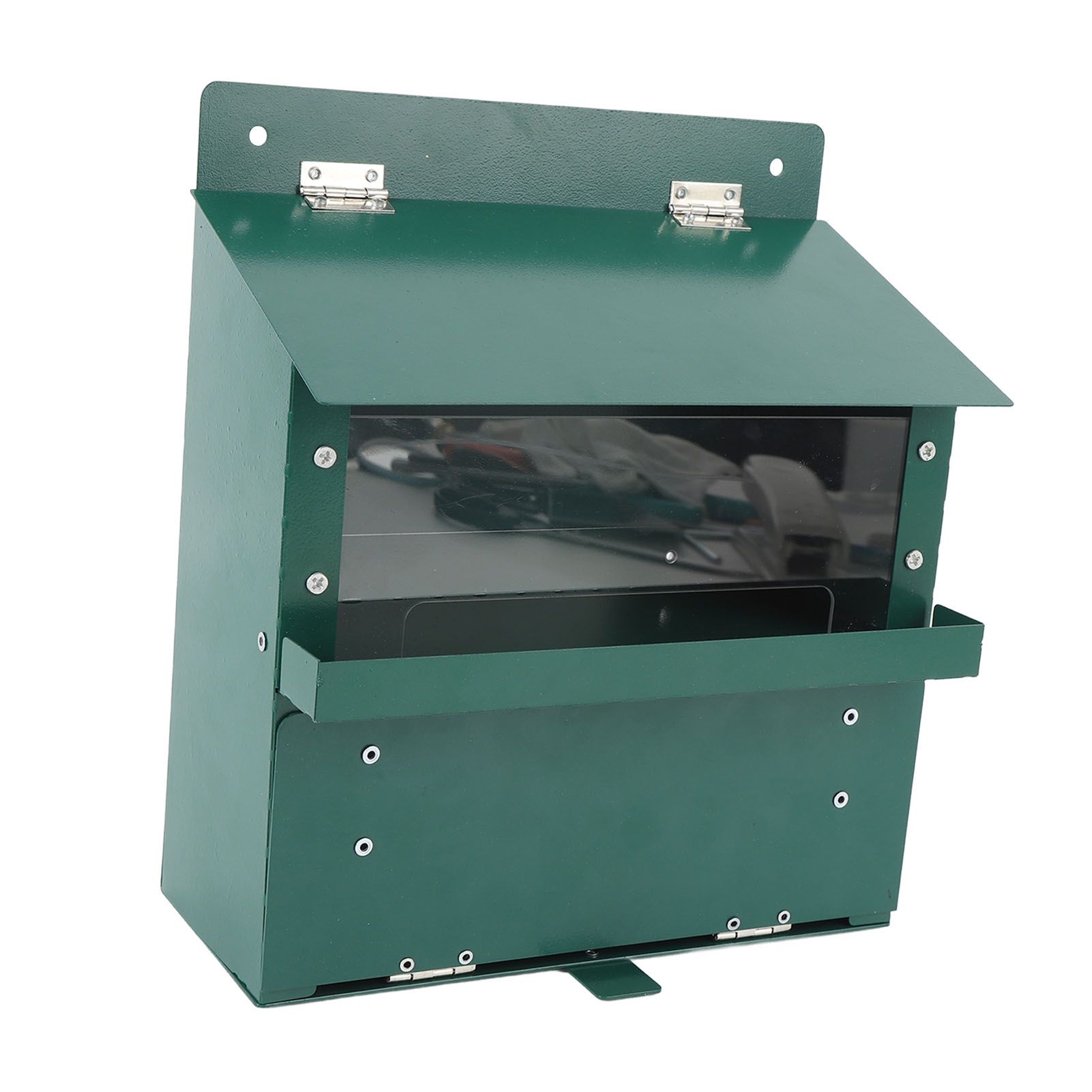 Metal Squirrel Feeder with Transparent Acrylic Plate Pet Picnic Table Assembled… image 5