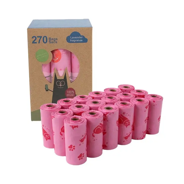 Biodegradable Dog Poop Bags With Scented Control Pet Waste Bags For Dogs And Cats…