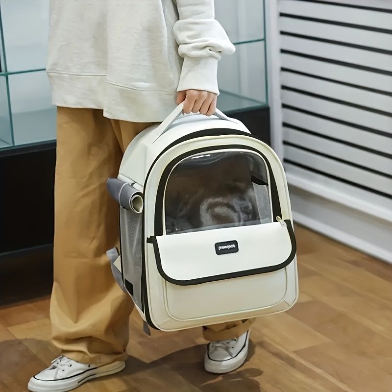 dog carrier backpack pet transport image 5
