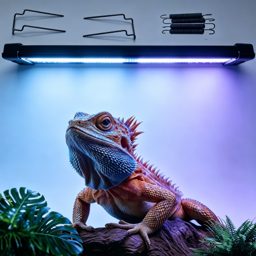 40cm Adjustable Reptile 5.0UVA UVB Lamps LED Light for Reptile Tanks Pet Lighting System image 8