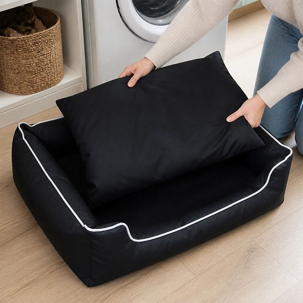 100cm x 80cm Heavy Duty Waterproof Dog Bed image 2