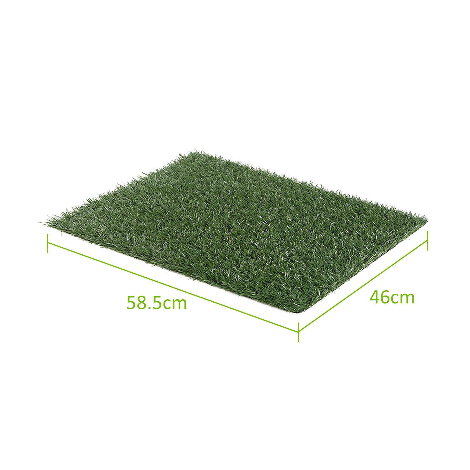 4 Grass Mat 58.5cm x 46cm for Pet Dog Potty Tray Training Toilet image 6