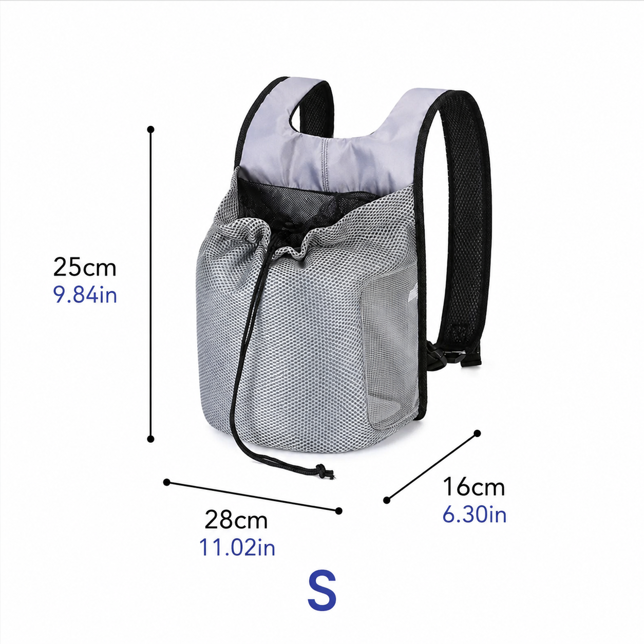 Ventilated Pet Carrier Backpack for Cats and Small Dogs image 2