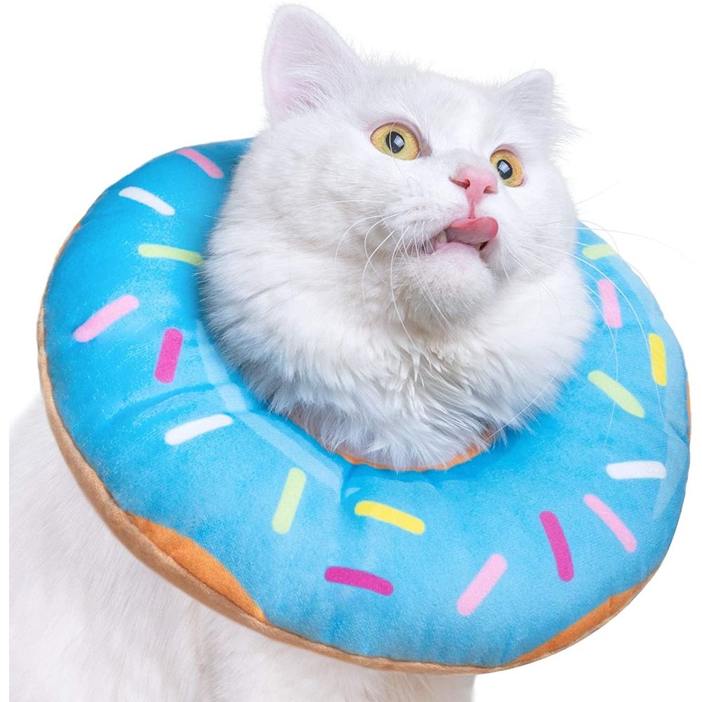 Adjustable Cat Cone Collar Soft image 3