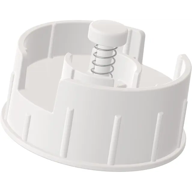 Automatic Dog and Cat Water Dispenser Bottle Cap Accessories White Black Black