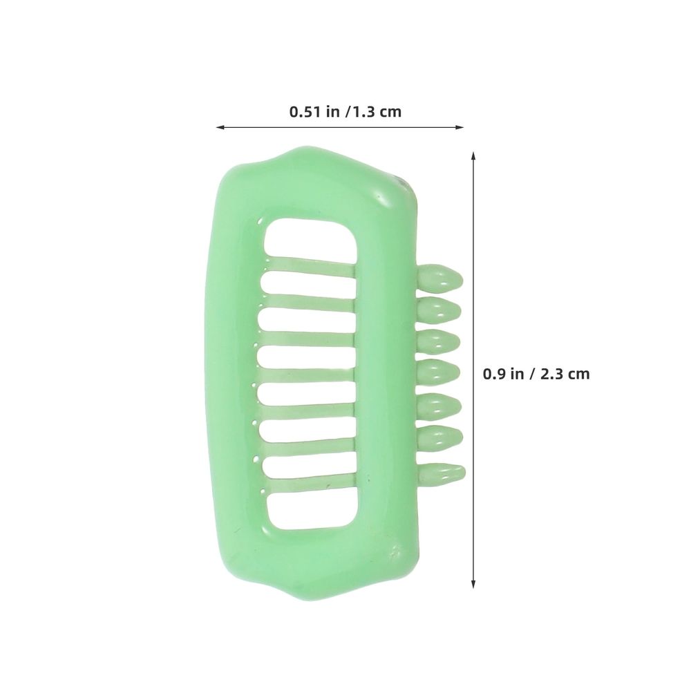 6-Pack Light Green Dog Hair Clips Small Pet Hair Barrettes Stylish…, 6 Pack image 2